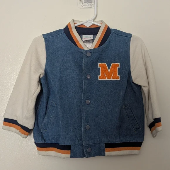 Disney Mickey Denim and Cream Jacket - Picture 2 of 4